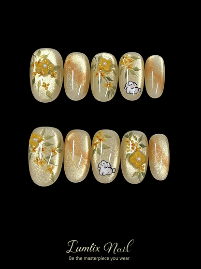 Osmanthus Bunny Reverie | LUMlix Haute Nail