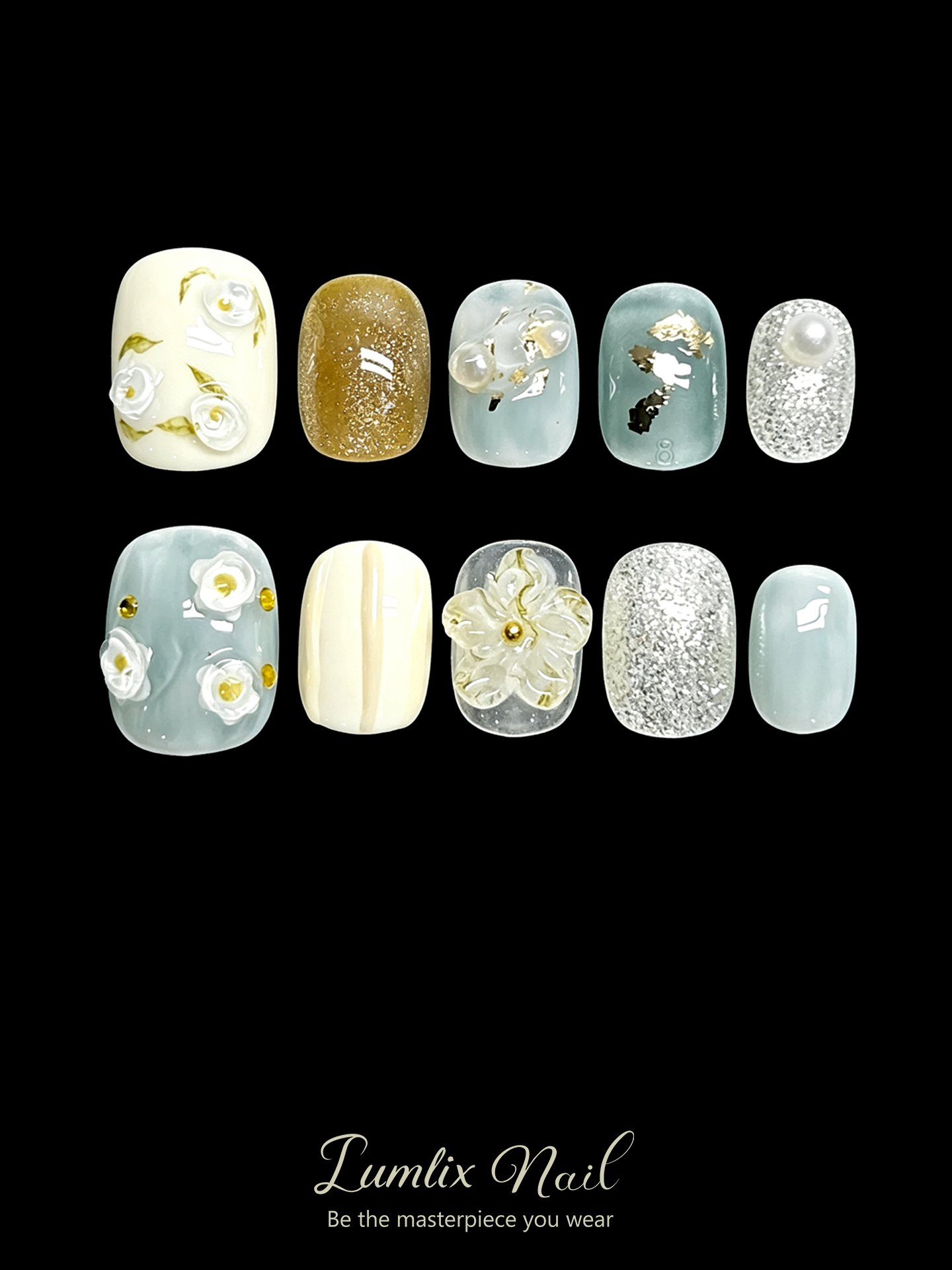 Jade Bloom Breeze  | LUMlix Haute Nail