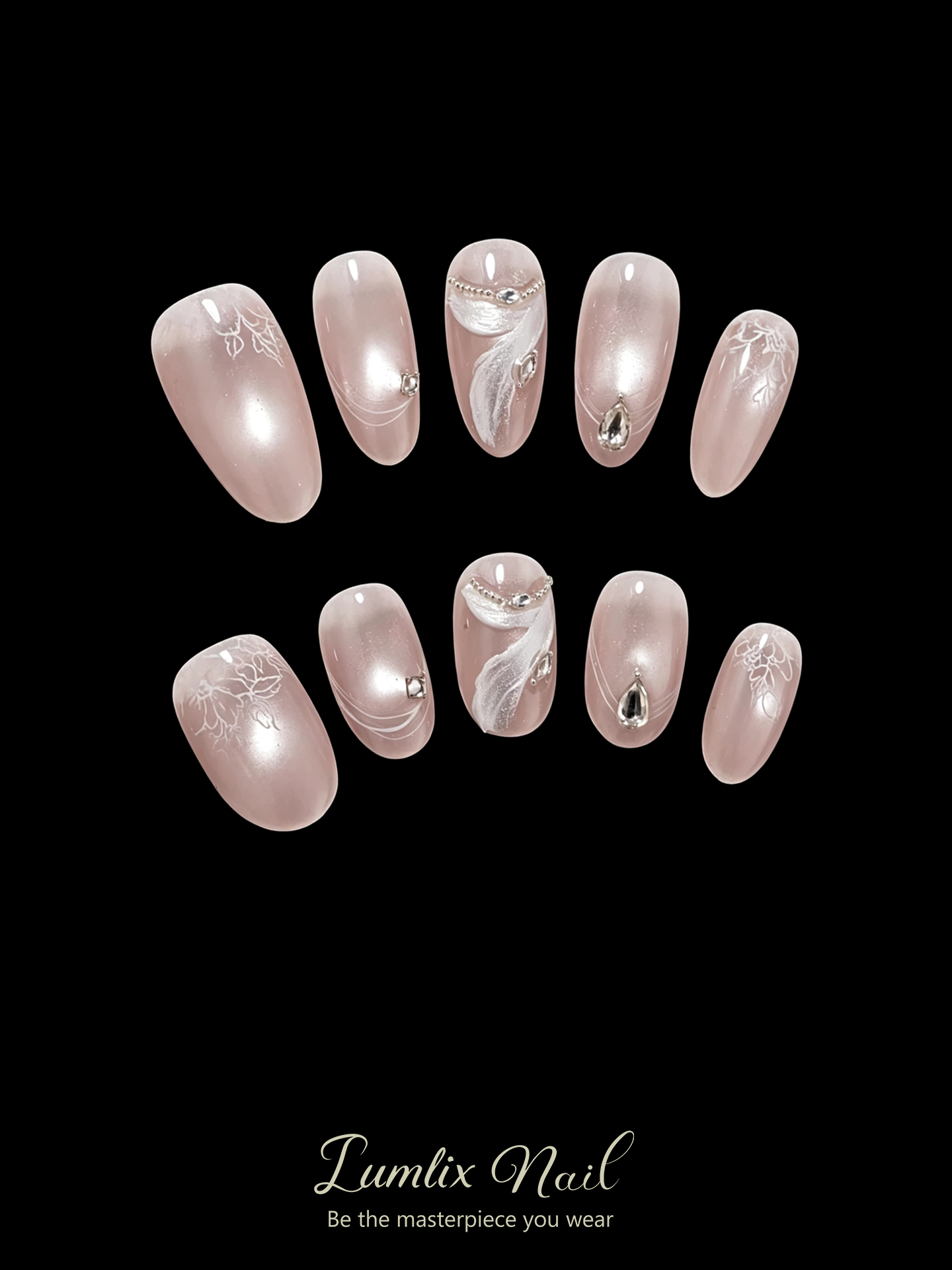 Aurora’s Whispering Veil | LUMlix Haute Nail