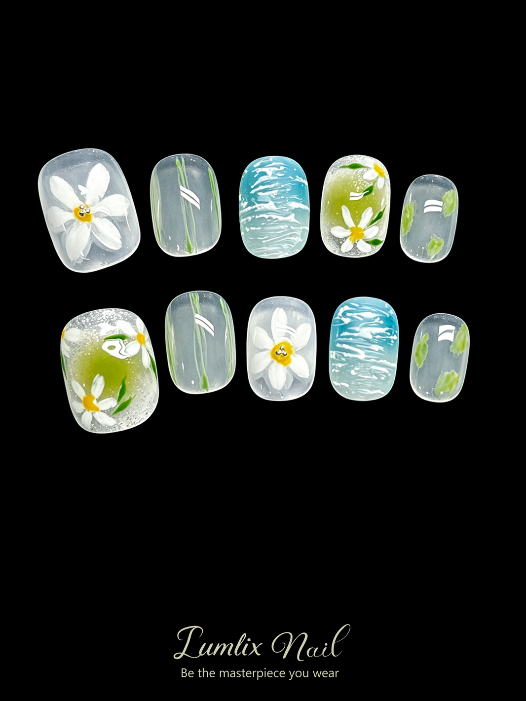 Chloris’s Breath of Spring | LUMlix Haute Nail
