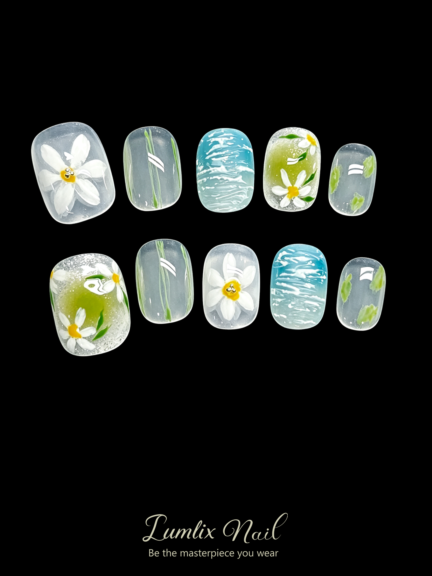 Chloris’s Breath of Spring | LUMlix Haute Nail