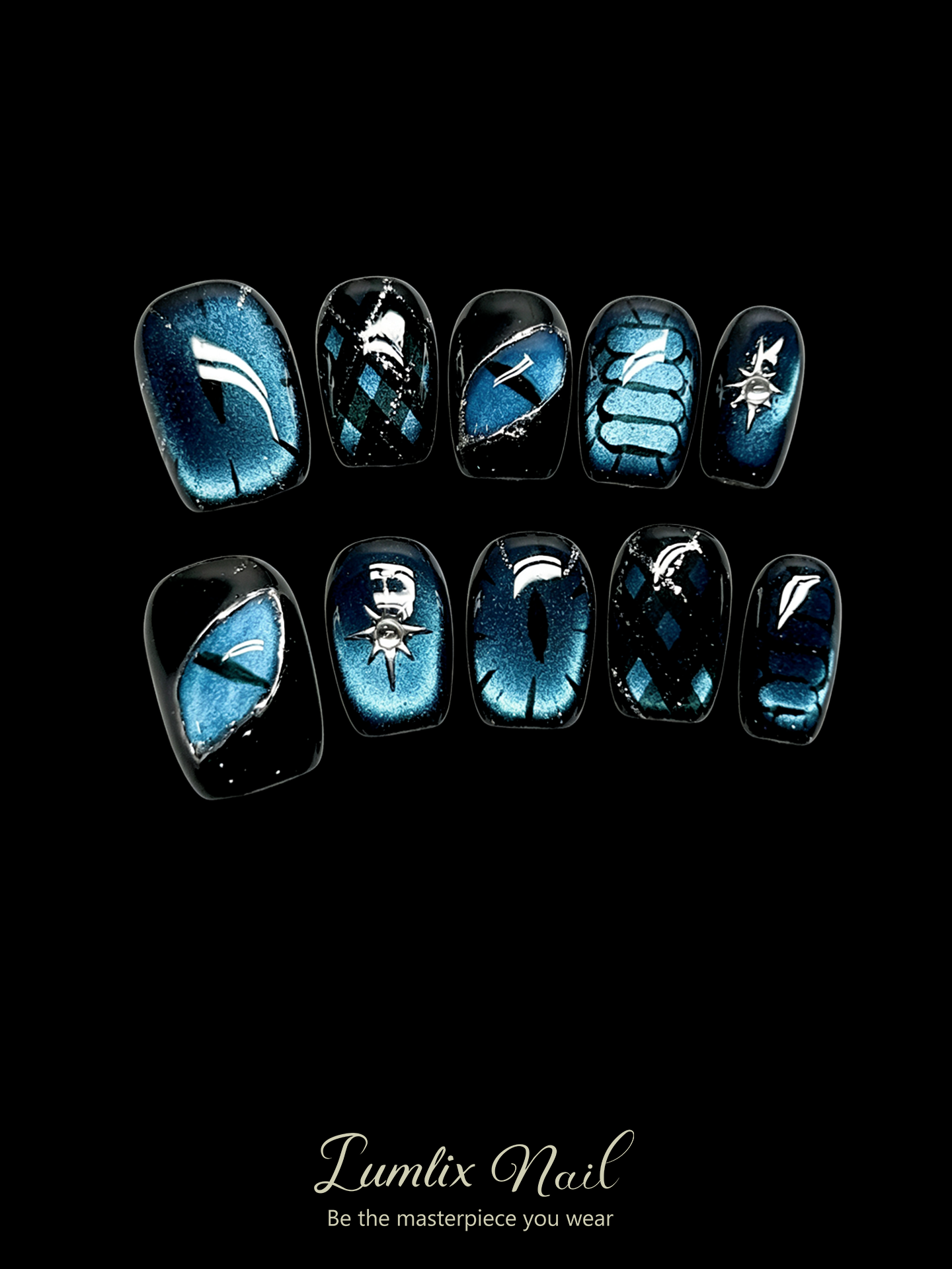 Nyx’s Abyssal Gaze  | LUMlix Haute Nail