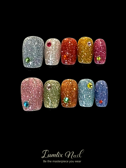 Chromatic Stardust | LUMlix Haute Nail