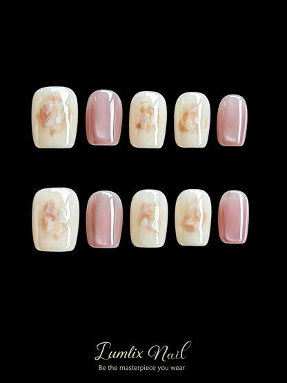 Shell Petal Haze | LUMlix Haute Nail
