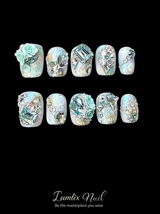 Glacial Rose | LUMlix Haute Nail