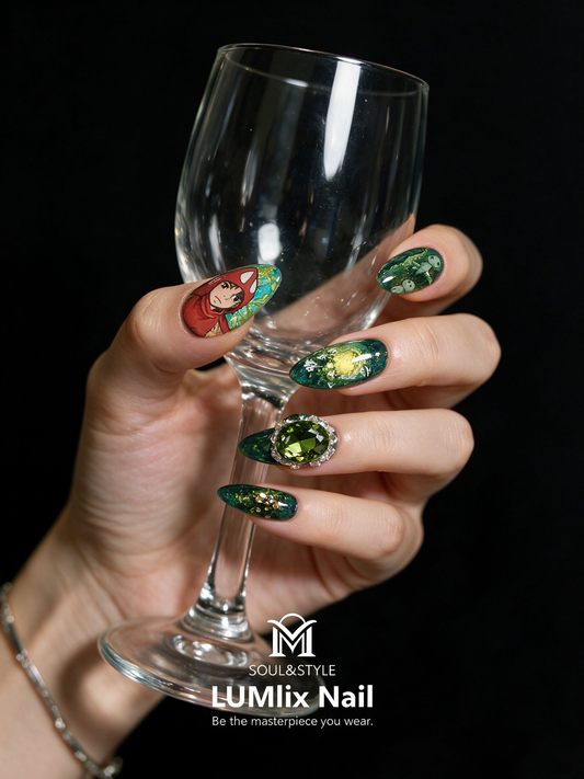 Verdant Spirit Chronicle | LUMlix Haute Nail