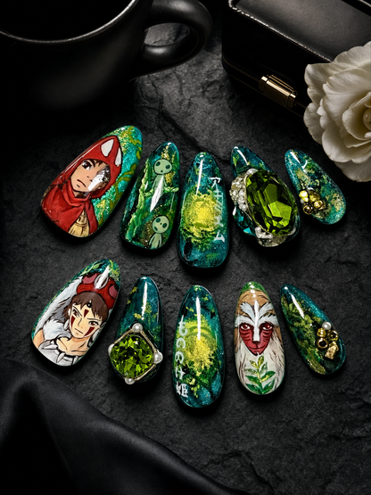 Verdant Spirit Chronicle | LUMlix Haute Nail