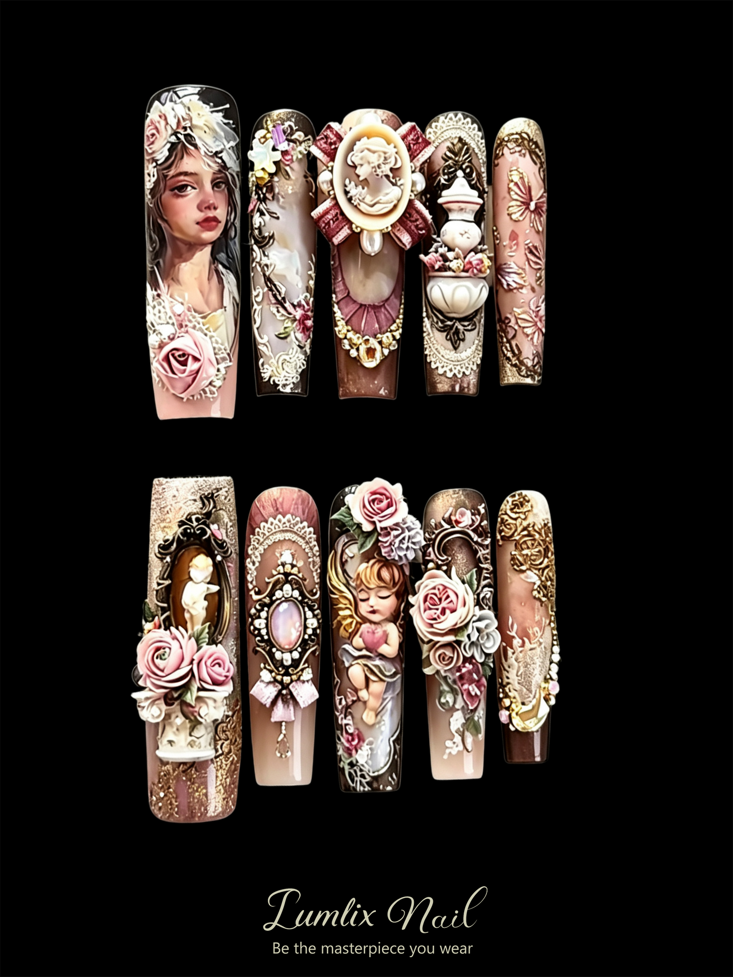 Victorian Reverie | LUMlix Haute Nail