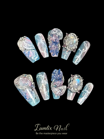 Abyssal Luminescence Reverie | LUMlix Haute Nail
