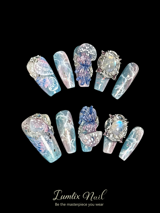 Abyssal Luminescence Reverie | LUMlix Haute Nail