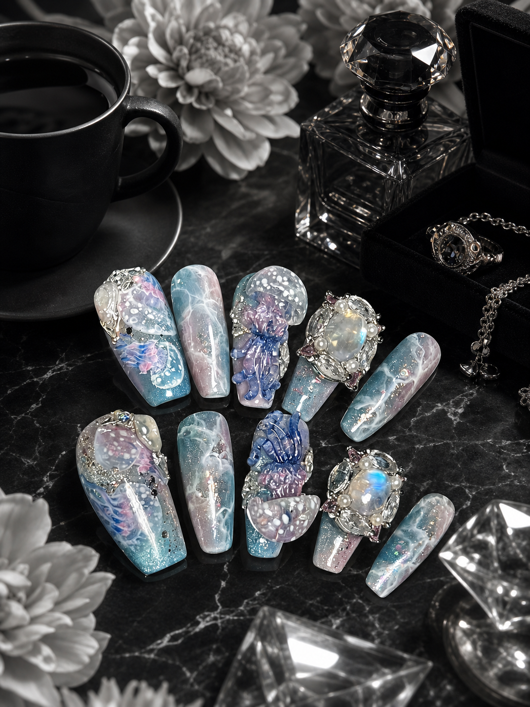 Abyssal Luminescence Reverie | LUMlix Haute Nail