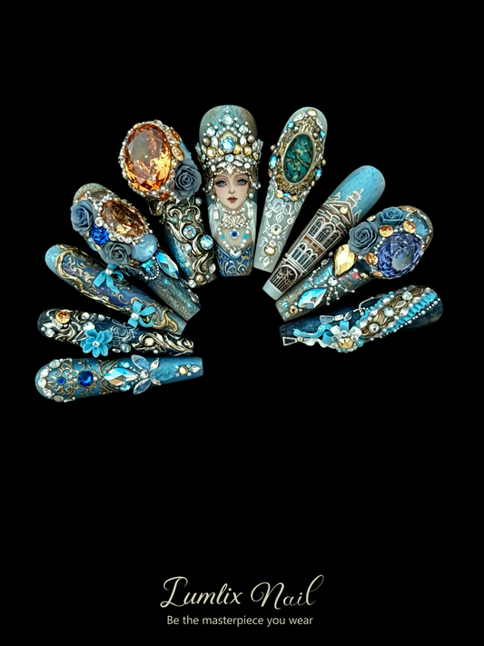 The Byzantine Muse | LUMlix Haute Nail
