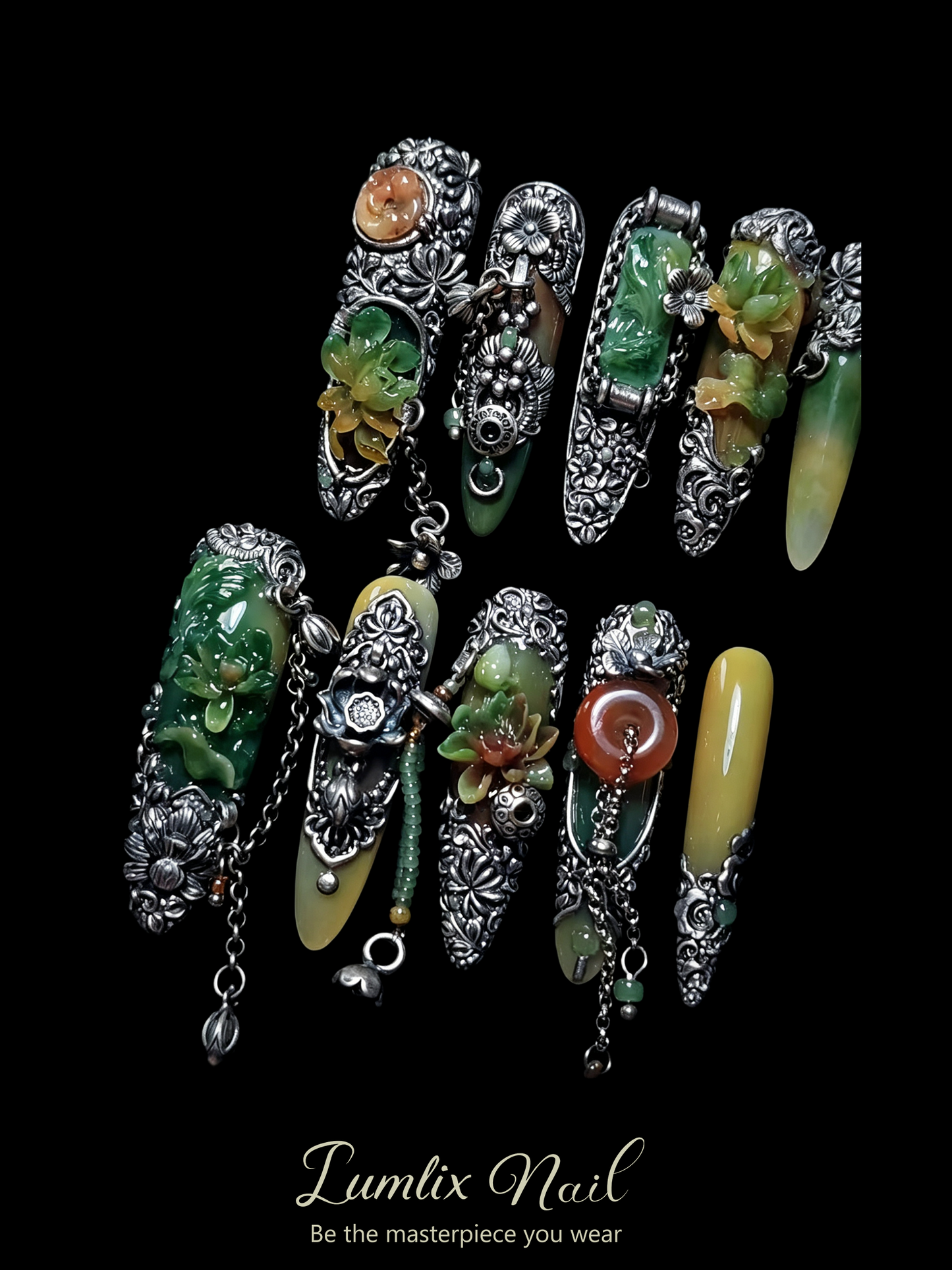 Jade Dynasty Legacy | LUMlix Haute Nail