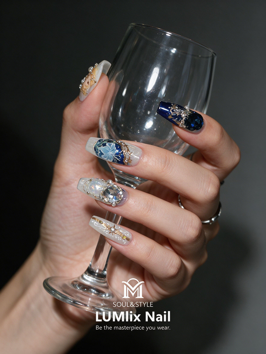 Celestial Twin Destinies | LUMlix Haute Nail