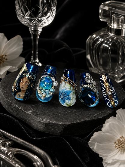 Celestial Twin Destinies | LUMlix Haute Nail