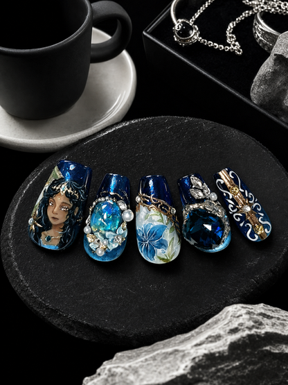 Celestial Twin Destinies | LUMlix Haute Nail