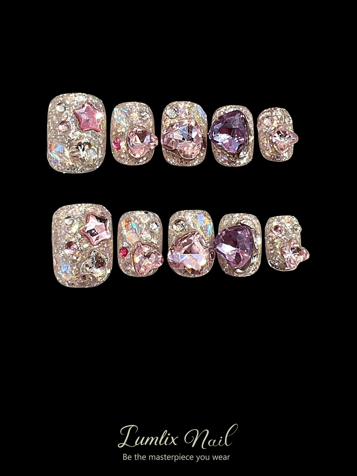 Sugar Plum Gem Dream | LUMlix Haute Nail