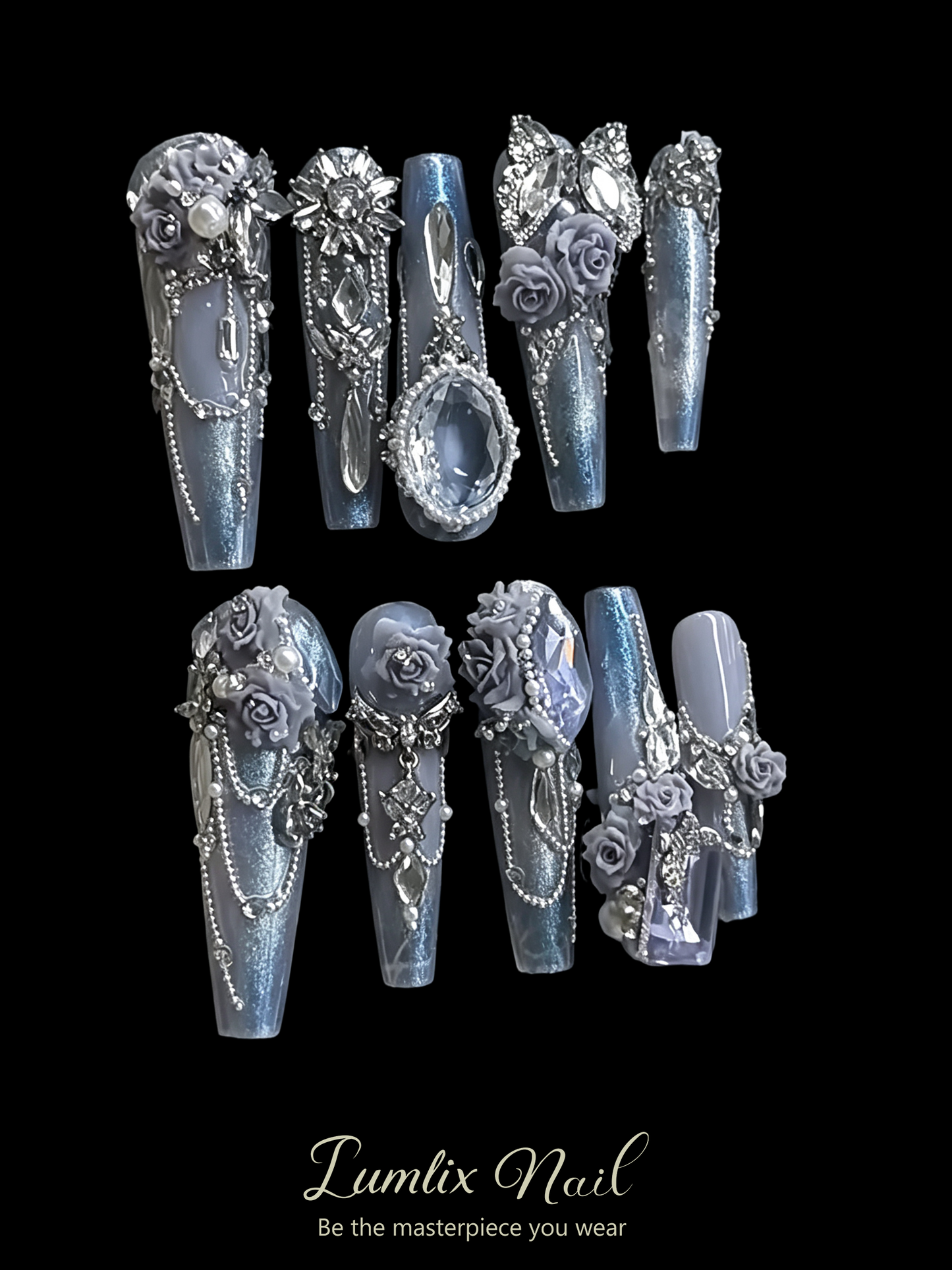 Celestial Frost Sovereign | LUMlix Haute Nail