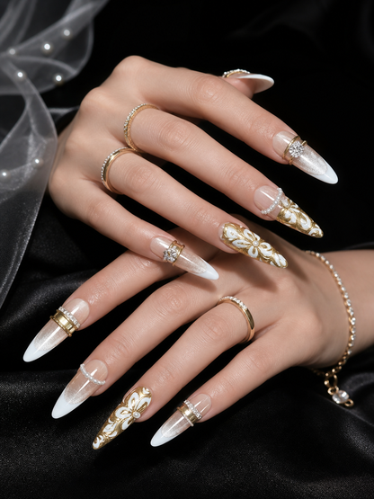 Aphrodite's Gilded Legacy | LUMlix Haute Nail