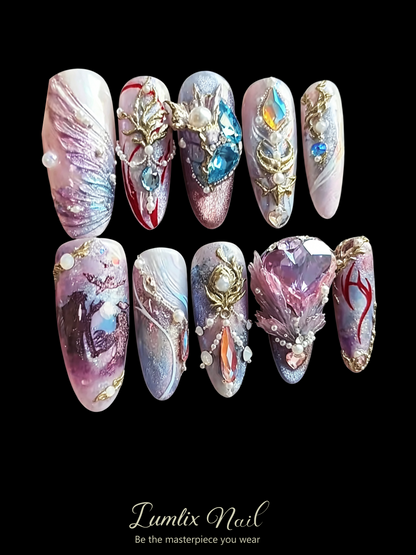 Celestial Aurora | LUMlix Haute Nail