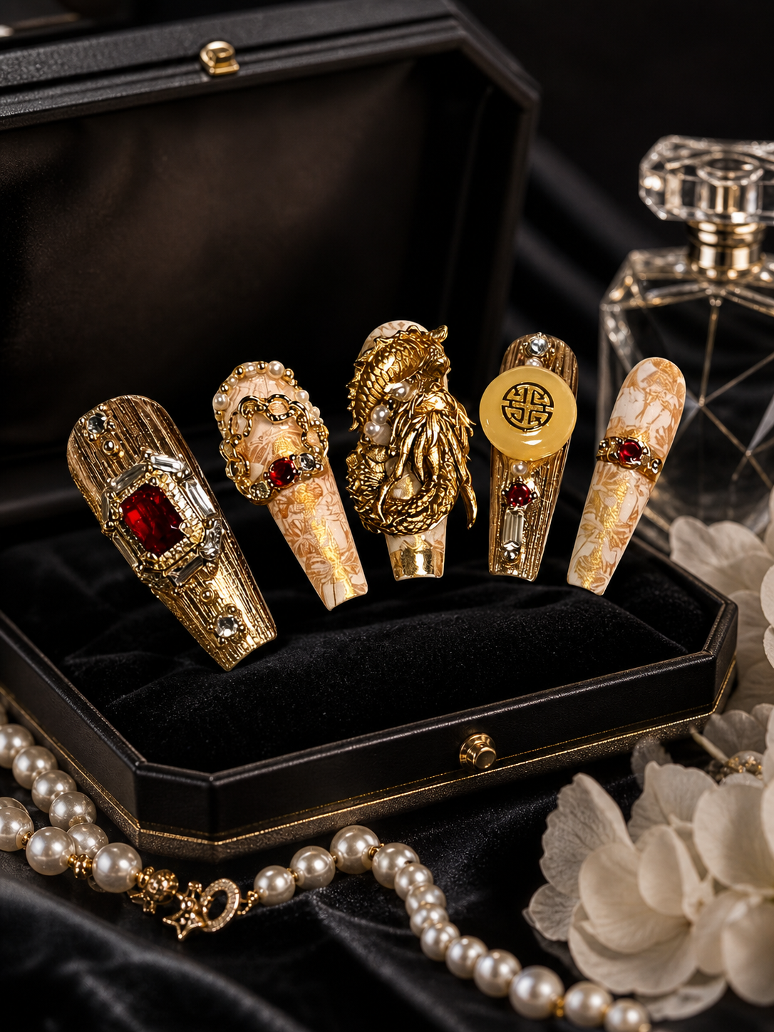 Imperial Gilded Dynasty | LUMlix Haute Nail