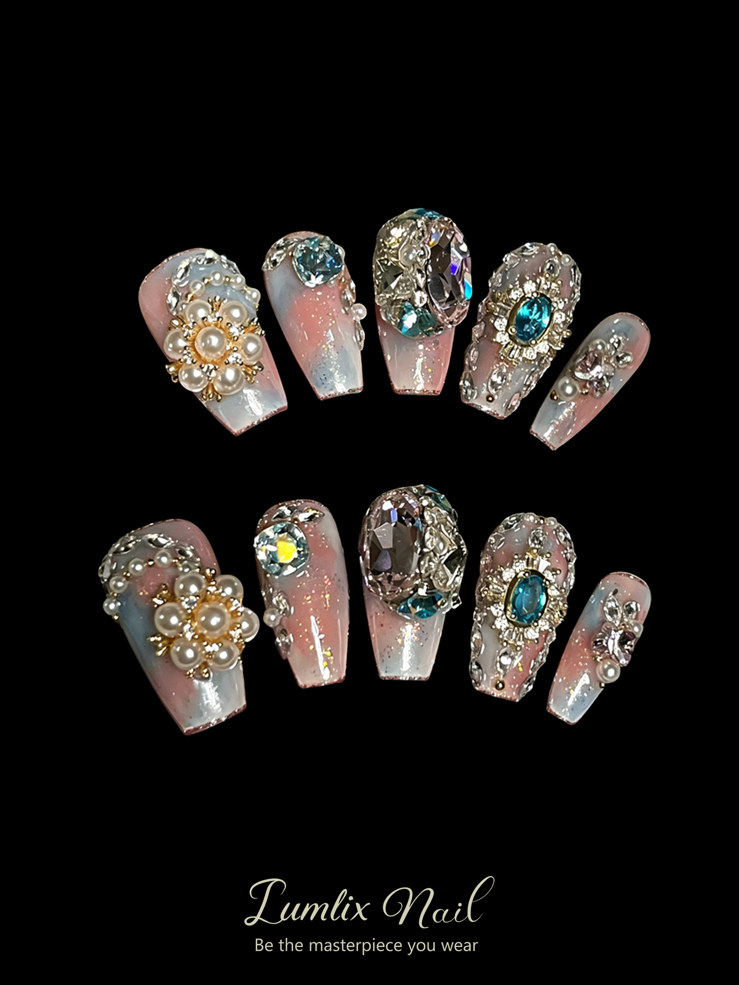Celestial Opal Reverie | LUMlix Haute Nail