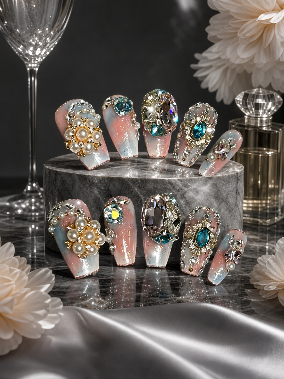 Celestial Opal Reverie | LUMlix Haute Nail