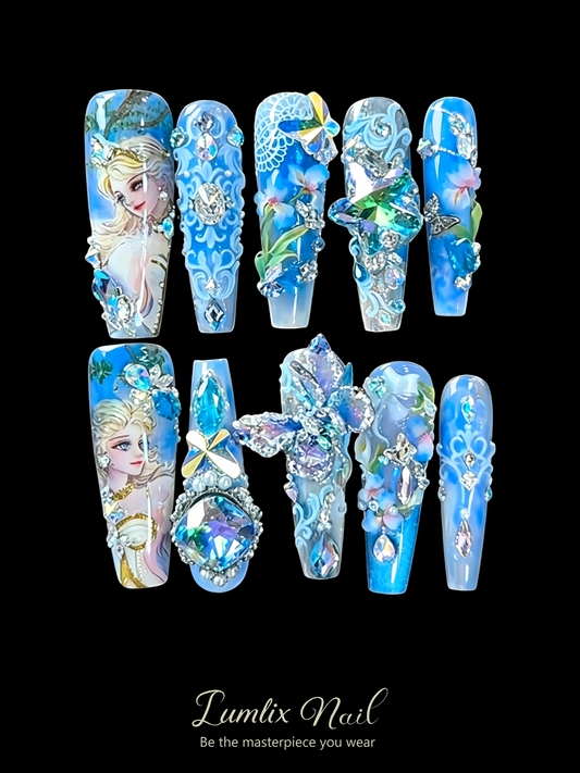 The Aurora Queen's Coronation | LUMlix Haute Nail