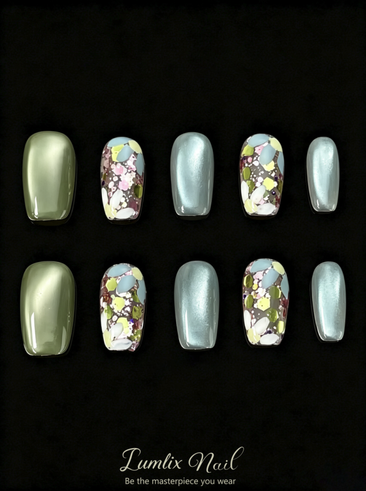 Terrazzo Reverie | LUMlix Haute Nail