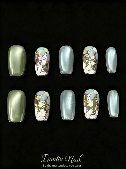 Terrazzo Reverie | LUMlix Haute Nail