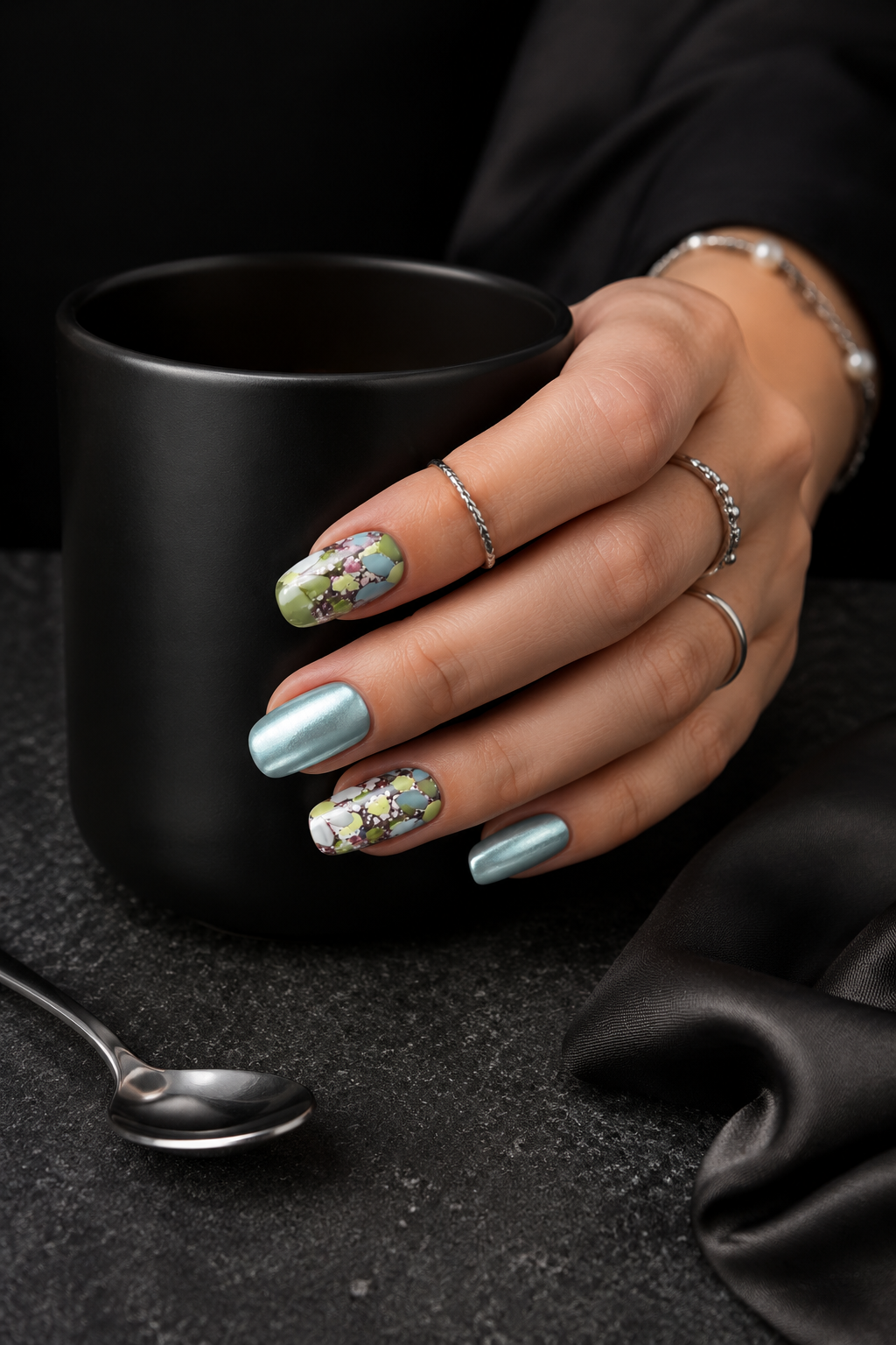 Terrazzo Reverie | LUMlix Haute Nail