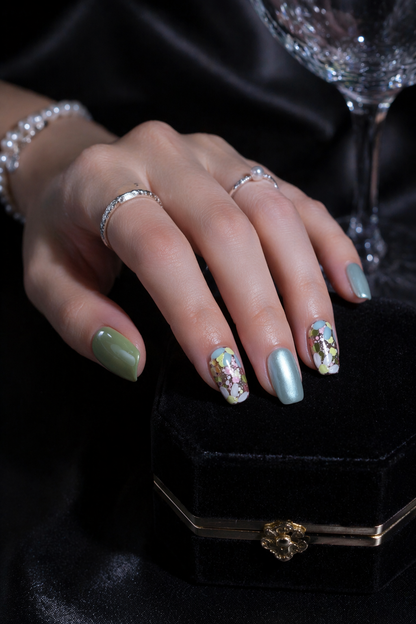 Terrazzo Reverie | LUMlix Haute Nail