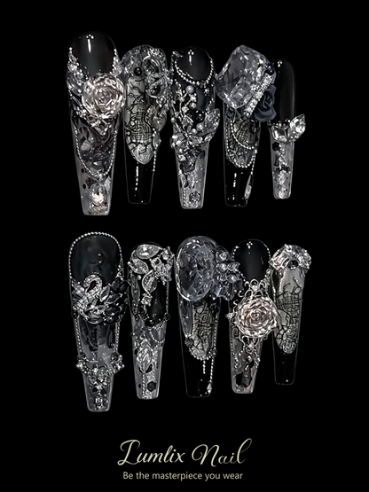 Murmure d'Encre | LUMlix Haute Nail