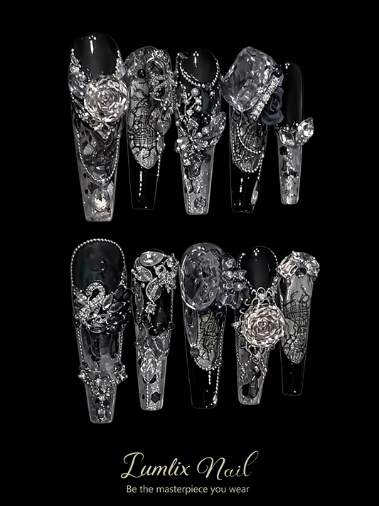 Murmure d'Encre | LUMlix Haute Nail