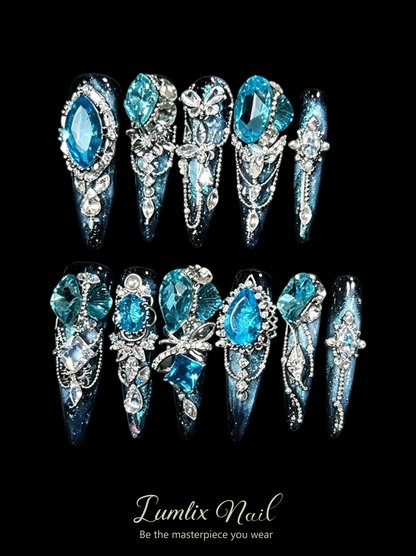 Celestial Azure | LUMlix Haute Nail