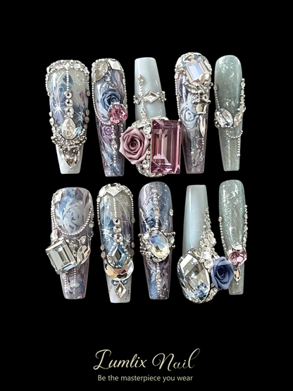 Celestial Rose Sovereign | LUMlix Haute Nail