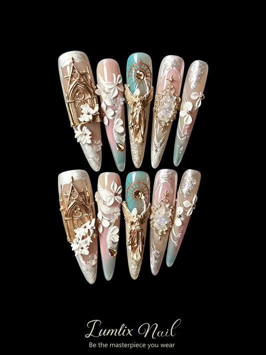 Celestial Sanctuary | LUMlix Haute Nail