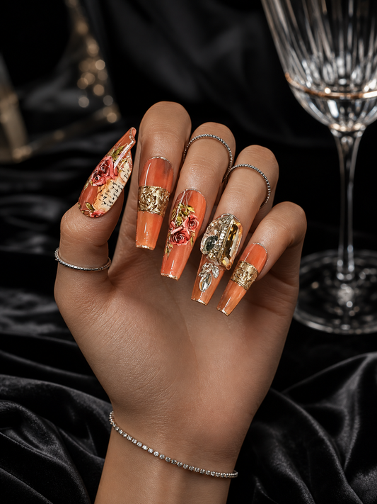 Gilded Rose Chronicle | LUMlix Haute Nail
