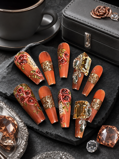 Gilded Rose Chronicle | LUMlix Haute Nail
