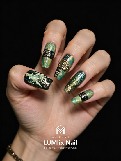 Verdant Mythos | LUMlix Haute Nail