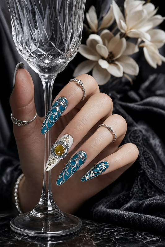 Azure Dynasty Relic | LUMlix Haute Nail