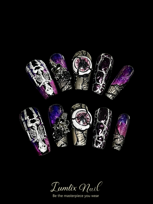 Abyssal Ocular Sovereign | LUMlix Haute Nail