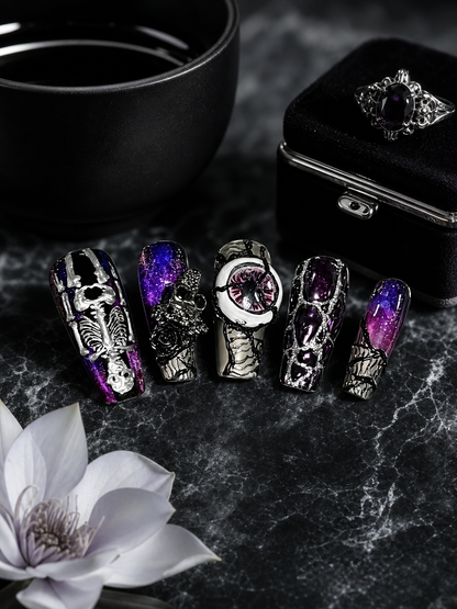 Abyssal Ocular Sovereign | LUMlix Haute Nail