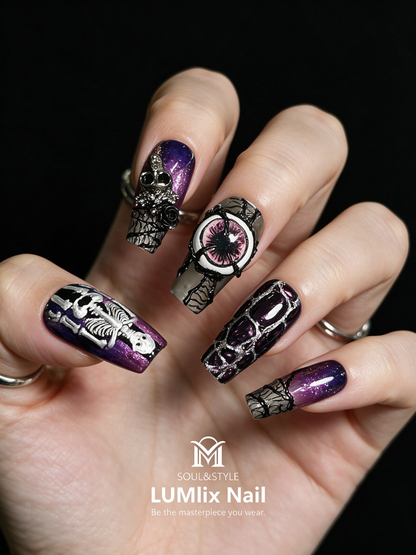 Abyssal Ocular Sovereign | LUMlix Haute Nail