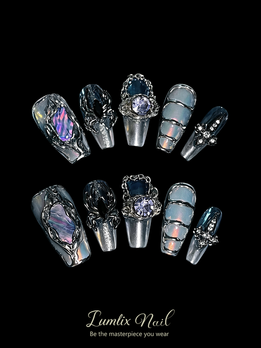 Lunar Abyssal Sovereign | LUMlix Haute Nail