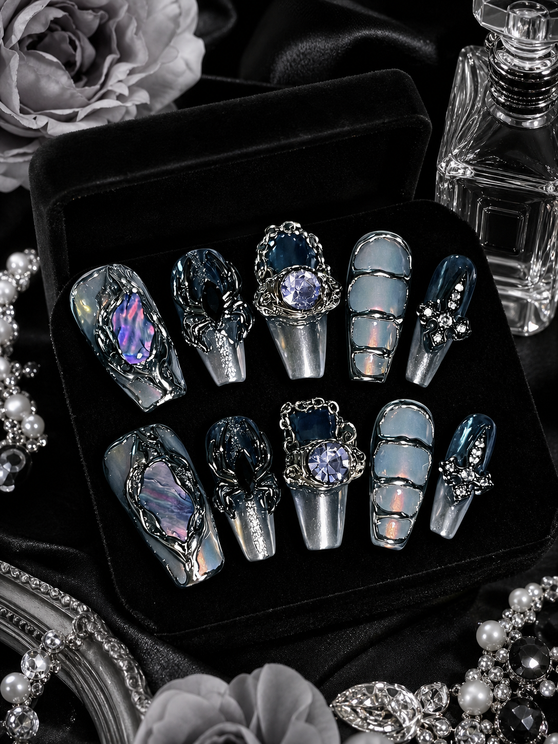 Lunar Abyssal Sovereign | LUMlix Haute Nail