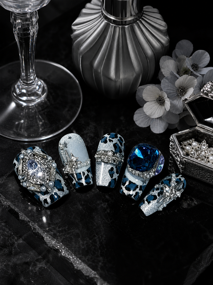 Midnight Azure Sovereign | LUMlix Haute Nail