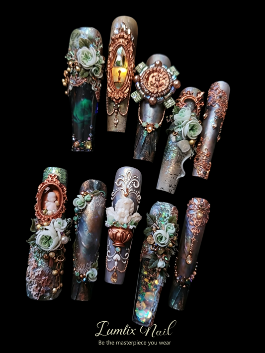 Verdant Alchemy | LUMlix Haute Nail