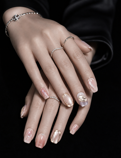 Venus's Molten Dawn | LUMlix Haute Nail