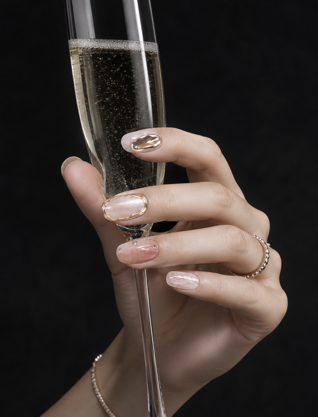 Venus's Molten Dawn | LUMlix Haute Nail